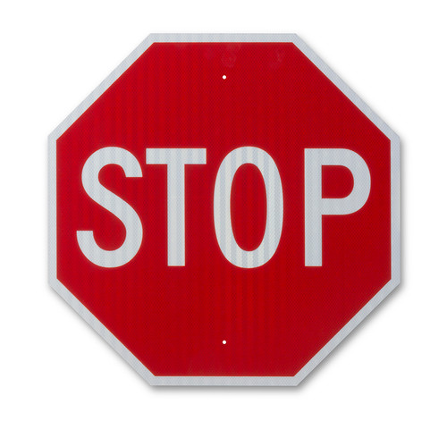 standard stop sign