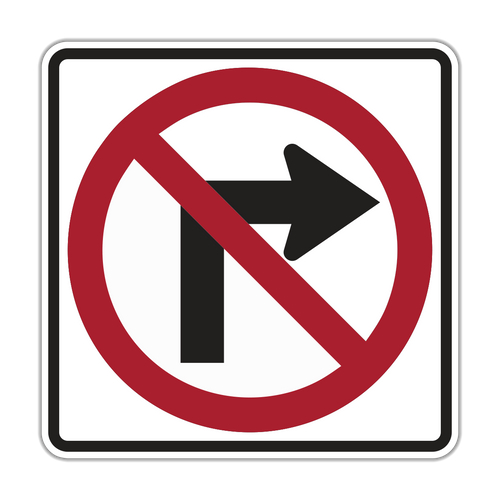 No Right Turn