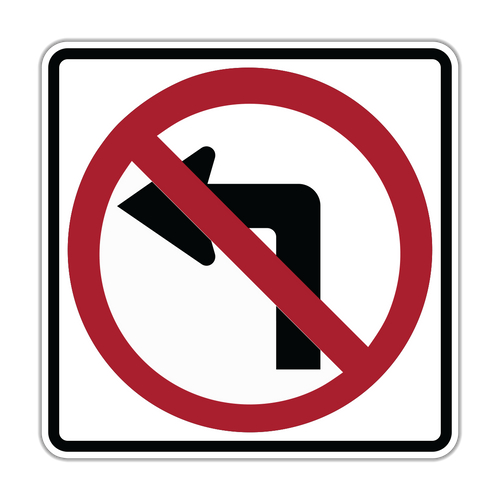 No Left Turn